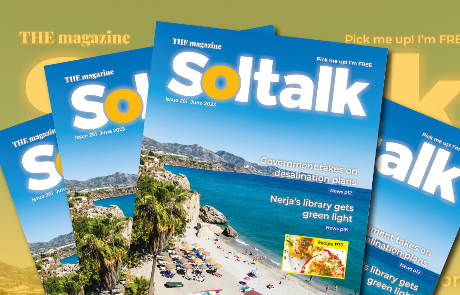 This is the June 2023 issue of the Soltalk magazine for news, updates, inspiration for Nerja, Torrox, Frigliana and surrounding areas